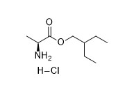 APIsの中間物S 2 Ethylbutyl 2 Aminopropanoateの塩酸塩CAS 946511-97-3 C9H20ClNO2無し