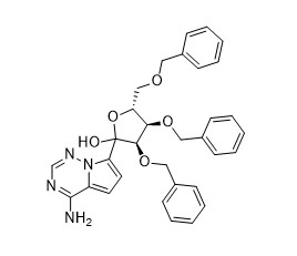 APIsの中間物Remdesivir Impurity1 CAS Remdesivirの不純物の研究のための1355049-94-3無し