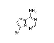 APIs Intermediates7-Bromopyrrolo [1,2-f] [1,2,4]トリアジン4アミンCAS Remdesivirの黄色い粉純度95%のための937046-98-5無し