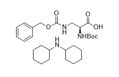 CAS 65710-58-9特別なアミノ酸無しBoc Dap Zオハイオ州DCHA C28H45N3O6