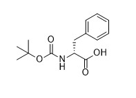COA Boc D Pheオハイオ州CAS 18942-49-9 BOC Dのフェニルアラニンの白い粉純度無し99%