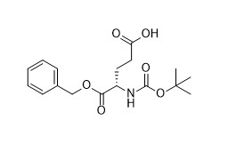 アミノ酸の派生物Boc-Glu-OBzl CASアミノ酸の派生物の白い粉純度99%のための30924-93-7無し
